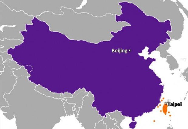 China Map Map of China via Wikimedia Commons.