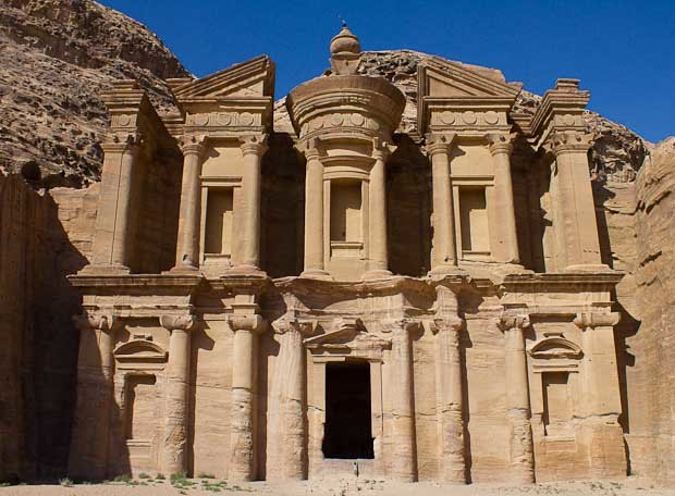 Petrafied in Petra-14 Monastery at Petra.