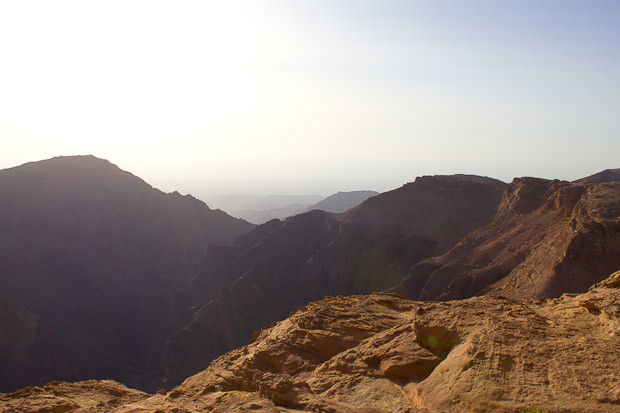 Petrafied in Petra-15 View over valleys around Petra.