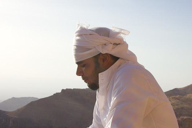 Petrafied in Petra-16 Shadi, Bedouin guide at Petra.