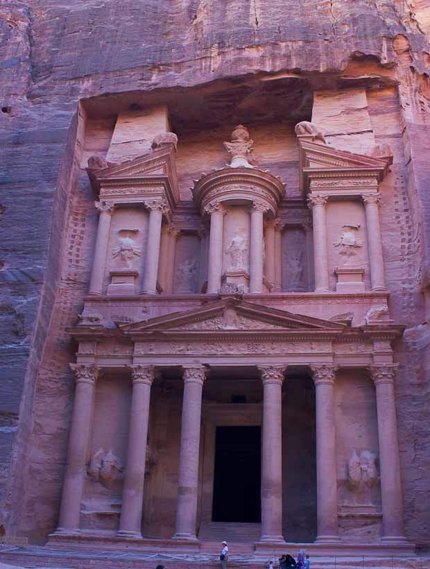 Petrafied in Petra-27 The treasury at Petra.