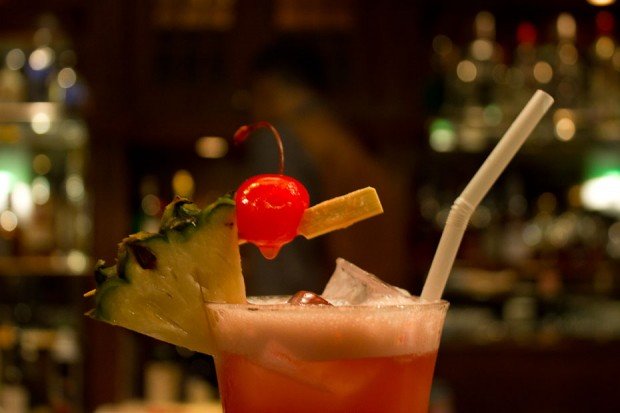 Singapore Sling Raffles Hotel Singapore Sling at Raffles Hotel Long Bar, Singapore.