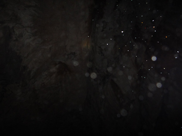 blurry dark blurry dark in Lao cave