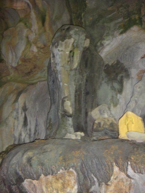 elephant stalagmite laos elephant stalagmite in Lao cave