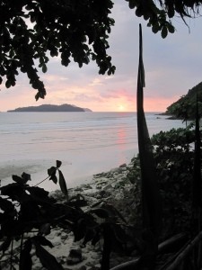 Sunset at Treehouse, Long Beach, Koh Chang