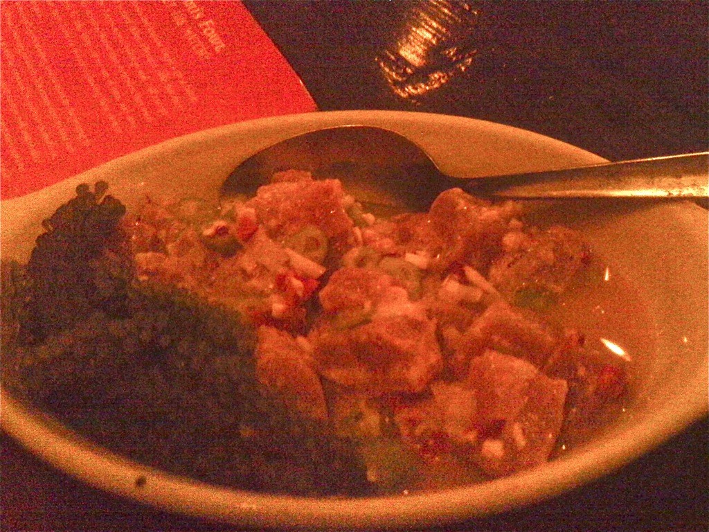Kilawin na lato Dish of kilawin na lato -- Filipino ceviche-style tuna with sea grapes