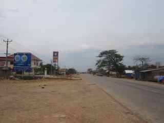 middle-of-nowhere-laos outside the service station, laos