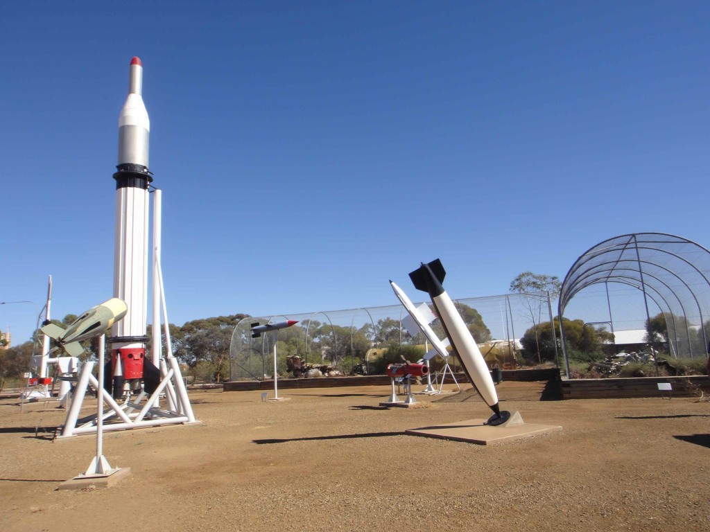 Missile Park in Woomera, South Australia
