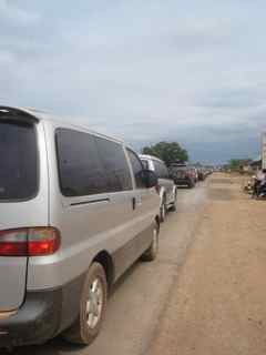 Not quite the M40 traffic jam, laos