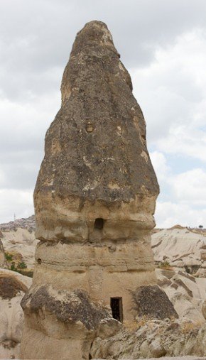 Phallic-Rocks-Cappadocia-11 Cave house in Goreme, Cappadocia.