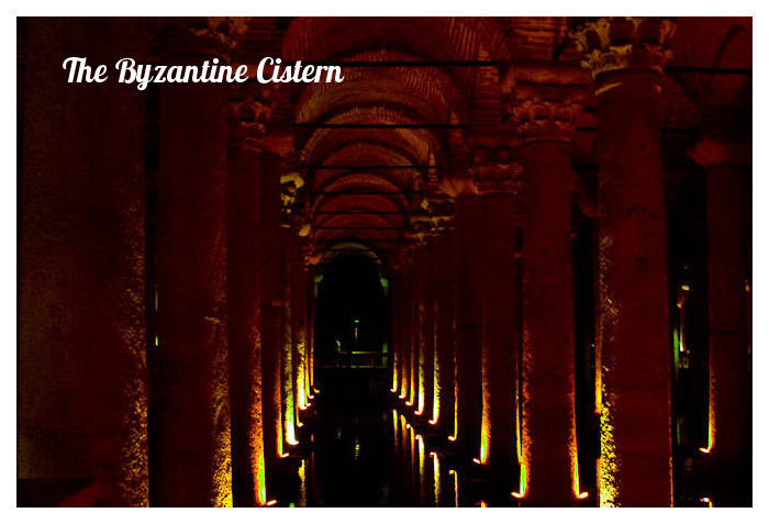 The Byzantine cistern, Istanbul.