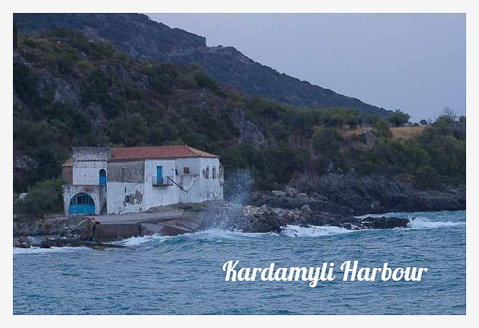 Kardamyli Harbour, the Mani, Greece.