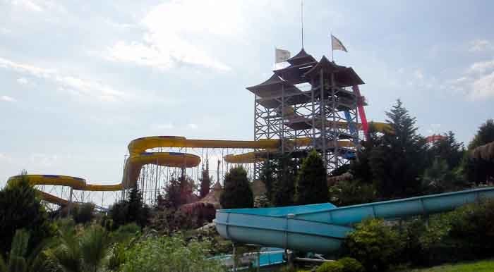 Aqua Fantasy Waterpark in Kusadasi, Turkey.