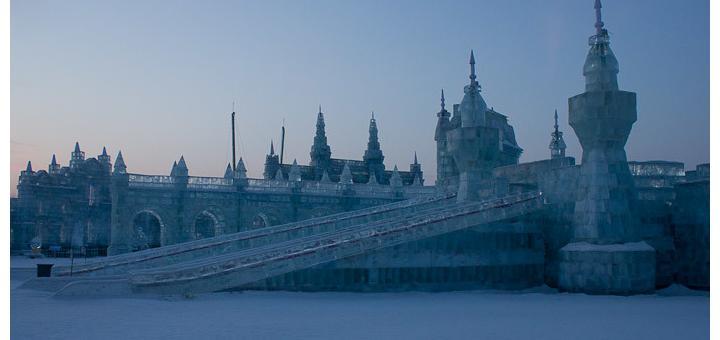 Ice Palace at the Harbin Ice & Snow Festival.