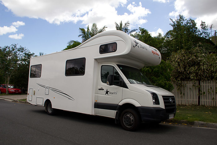 Apollo relocation camper.