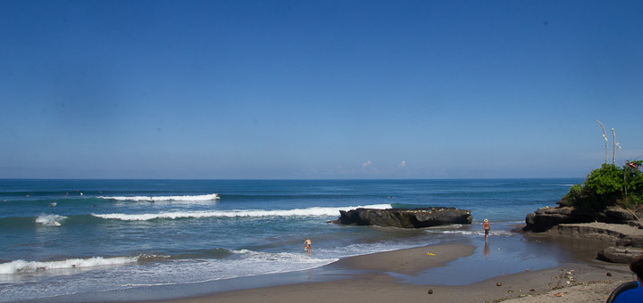 Batu Bolong beach in Canggu, Bali.
