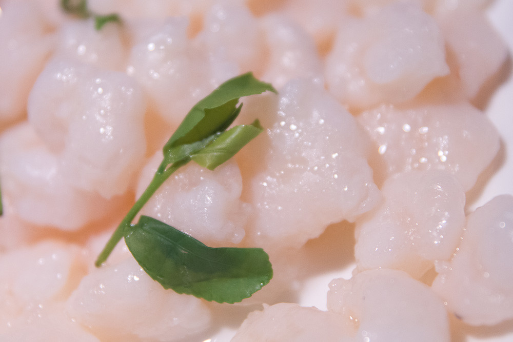 Longjing (dragon well) tea prawns, om nom nom nom!