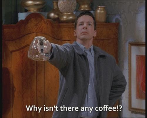Where's the coffee?