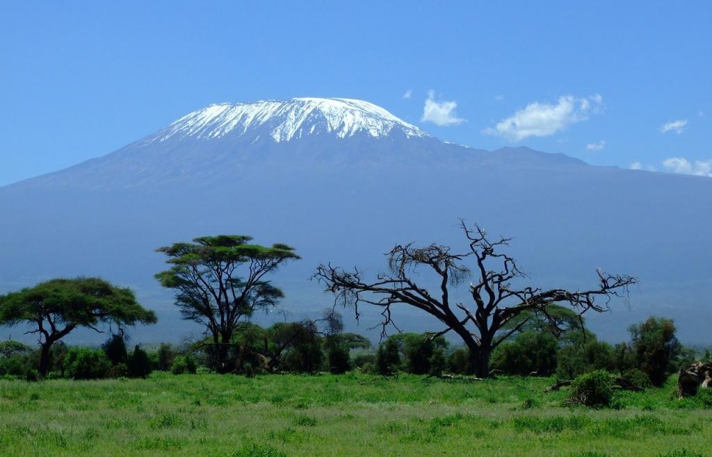 Kilimanjaro from a distance.