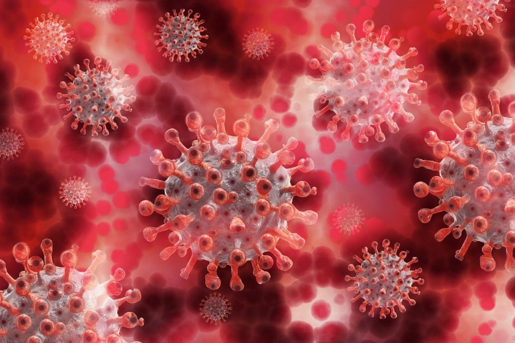 graphic of the coronavirus